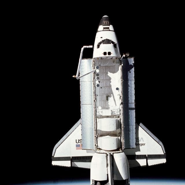 NASA image: INFLIGHT - STS-7