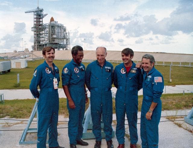 NASA image: PREFLIGHT - STS-8 - KSC