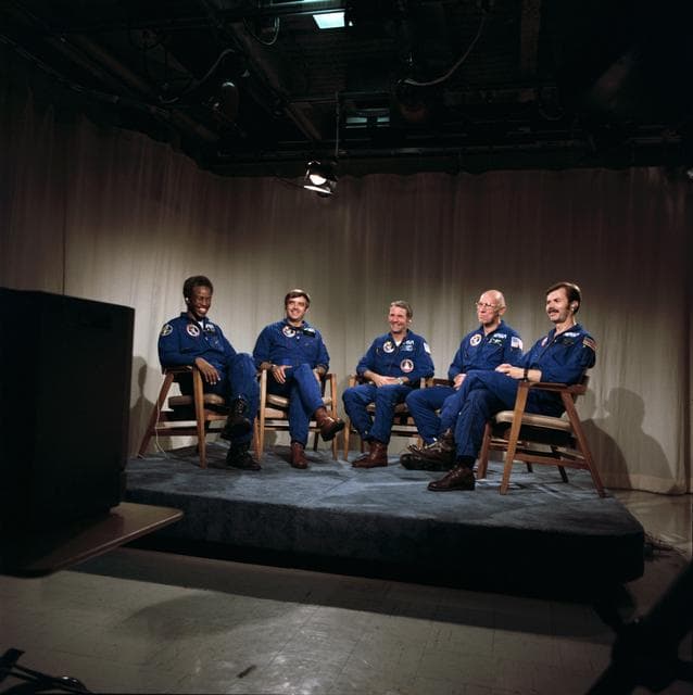 NASA image: POST-FLIGHT (CREW) - STS-8