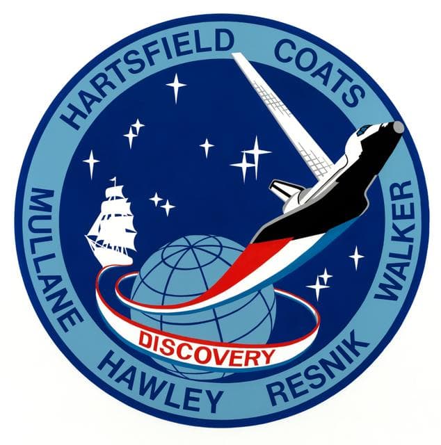 NASA image: 41-D crew insignia