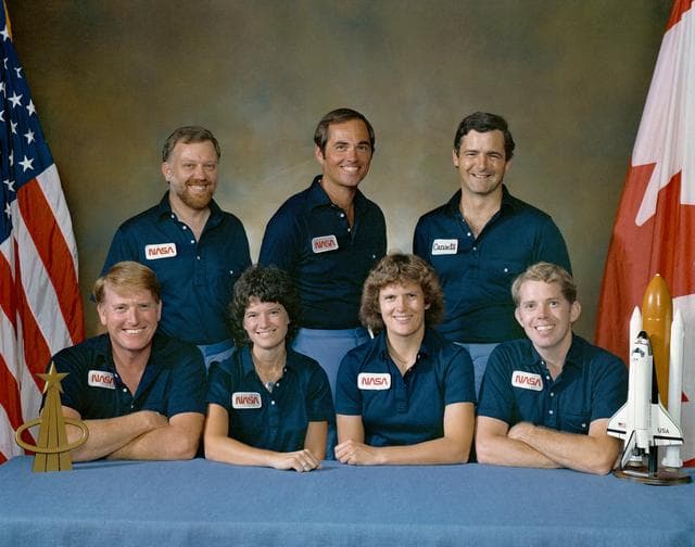 NASA image: Official photo of the 41-G crew