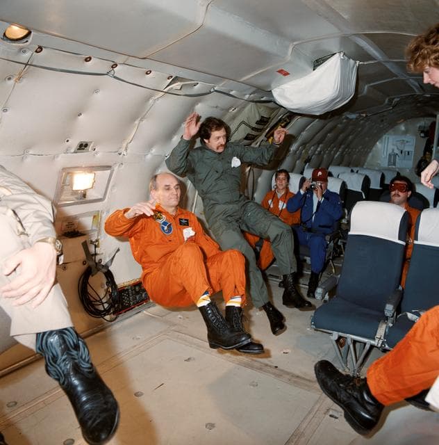 NASA image: Crew Training (Zero-G) - STS-51E