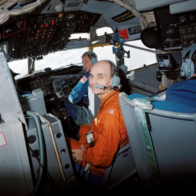 NASA image: Crew Training (Zero-G) - STS-51E