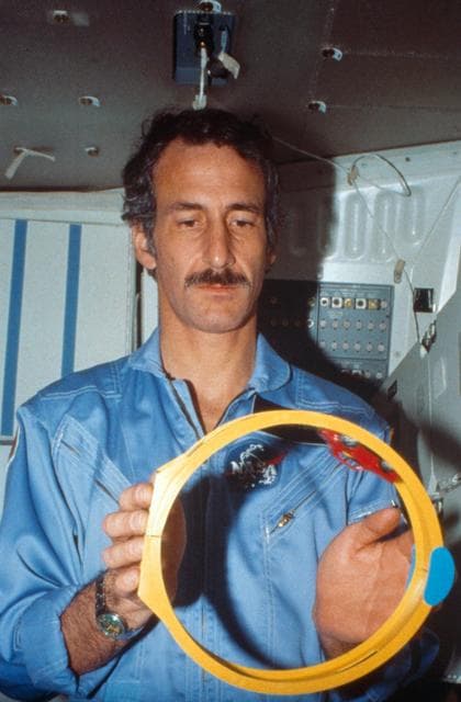 NASA image: CREW TRAINING (TOYS) - STS-51E - JSC