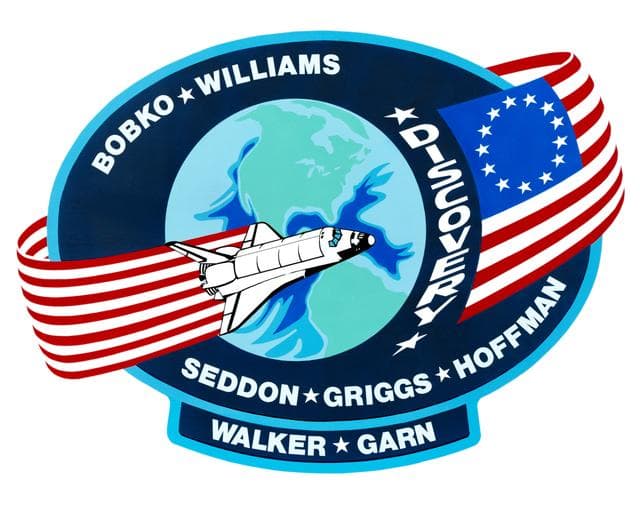 NASA image: STS-51D - CREW INSIGNIA