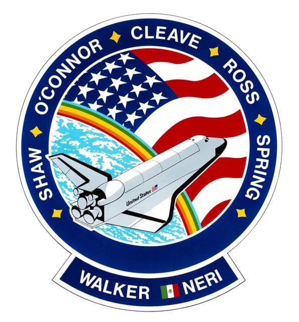 NASA image: STS 61-B crew insignia