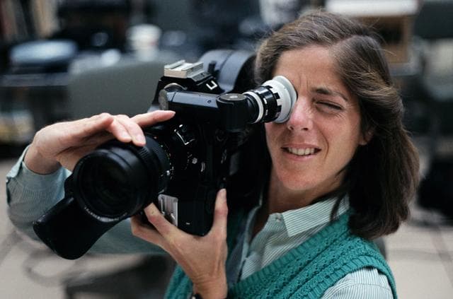 NASA image: "Teacher in Space" Trainees - Arriflex Motion Picture Camera