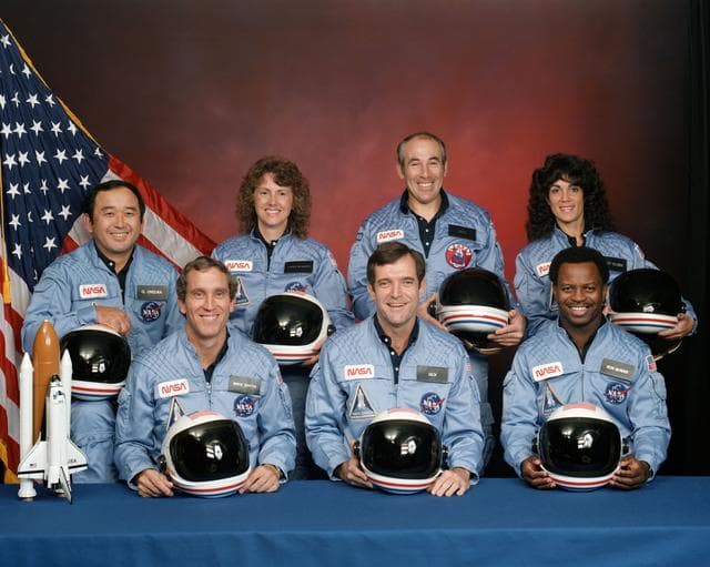 NASA image: Official Portrait - STS-51L Crewmembers