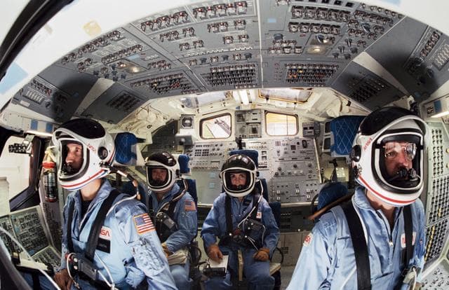 NASA image: EDUCATION PROGRAMS  -JSC ("TEACHER IN SPACE") - JSC