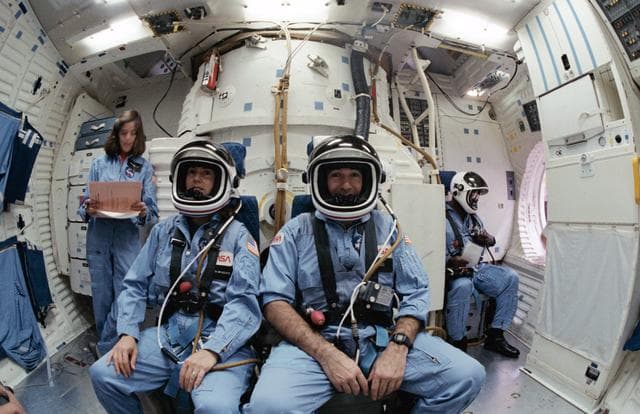 NASA image: EDUCATION PROGRAMS  - JSC ("TEACHER IN SPACE") - JSC