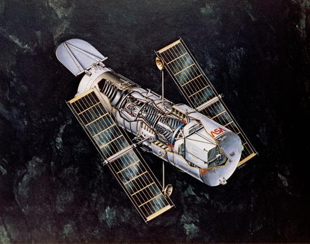 NASA image: HUBBLE TELESCOPE - ARTIST CONCEPTS