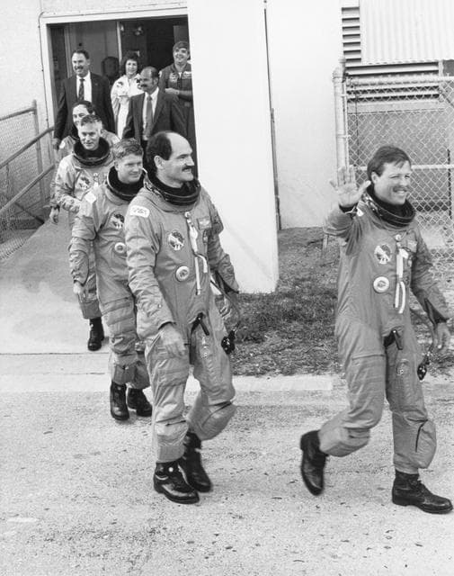 NASA image: STS-27 Atlantis, OV-104, terminal countdown demonstration test (TCDT) at KSC