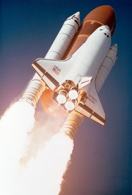 NASA image: STS-27 Atlantis, Orbiter Vehicle (OV) 104, liftoff