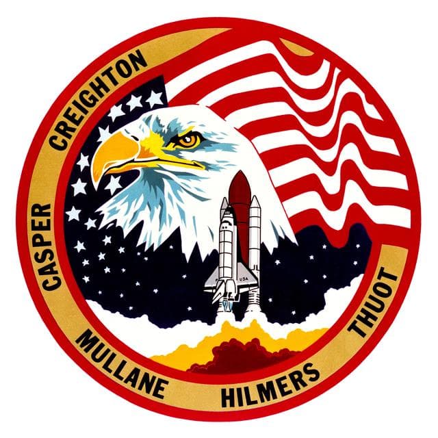 NASA image: STS-36 - OFFICIAL CREW INSIGNIA