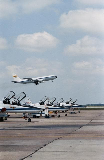 NASA image: JSC/NASA aircraft operations at Ellington Field