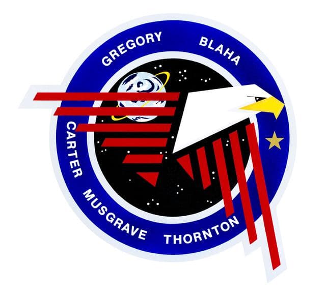 NASA image: STS-33 Discovery, Orbiter Vehicle (OV) 103, crew insignia