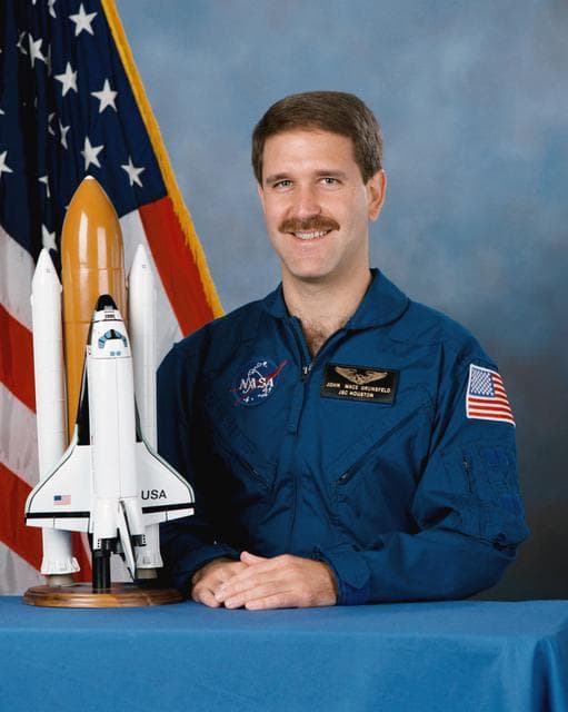 NASA image: Official Portrait of Astronaut Candidate (ASCAN) John M. Grusfeld in