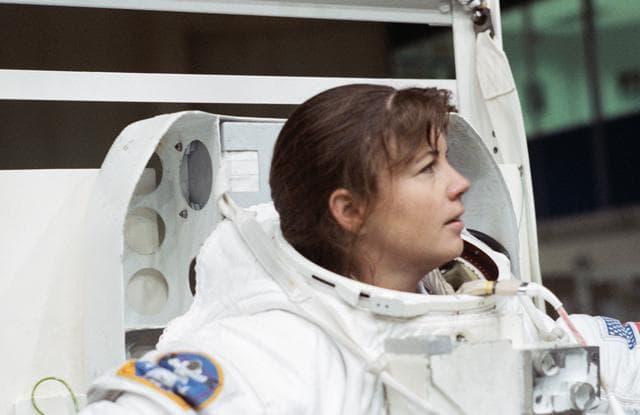 NASA image: Astronaut Catherine G. Coleman during WETF training