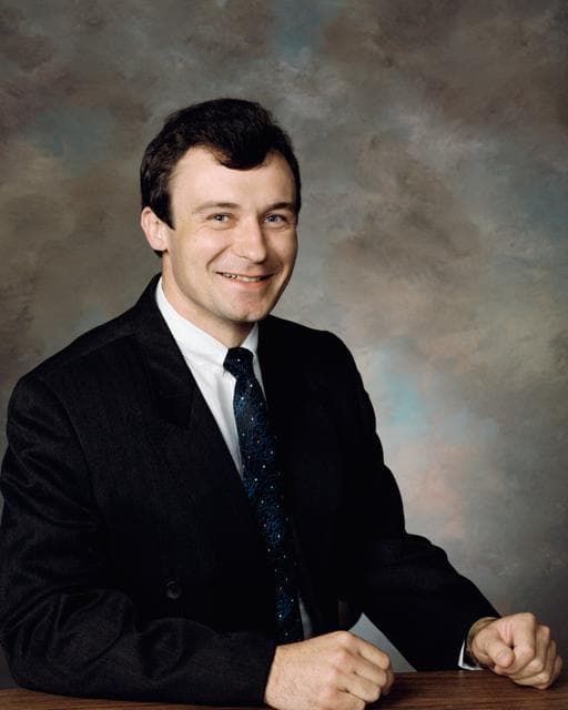 NASA image: Portrait of Mir 18 cosmonaut Vladimir N. Dezhurov