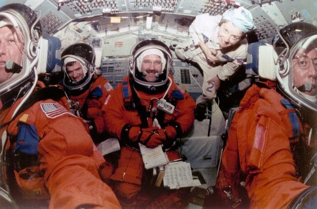 NASA image: STS-81 preflight photos taken at the Kennedy Space Center