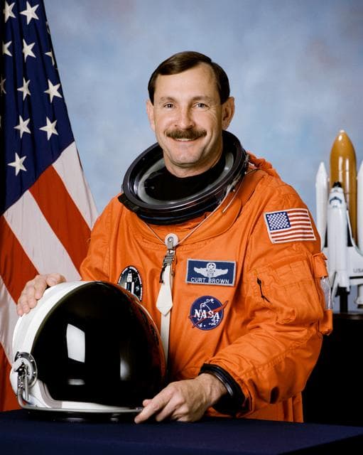 NASA image: Official portrait of astronaut Curt Brown