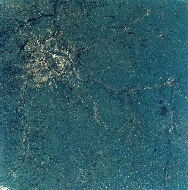 NASA image: View of Minneapolis-St.Paul, Minnesota area