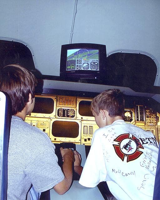 NASA image: Space Shuttle Cockpit