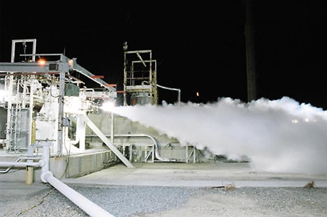 NASA image: Kerosene-Fuel Engine Testing Under Way
