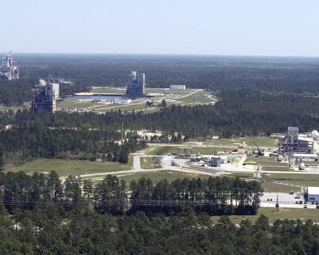 NASA image: Aerial Test Stands