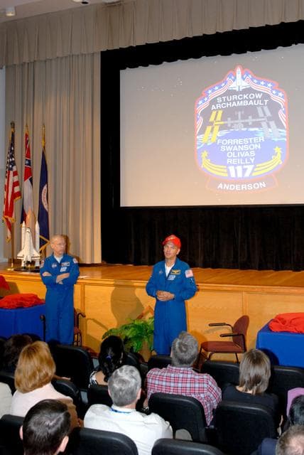 NASA image: Astronauts' Visit