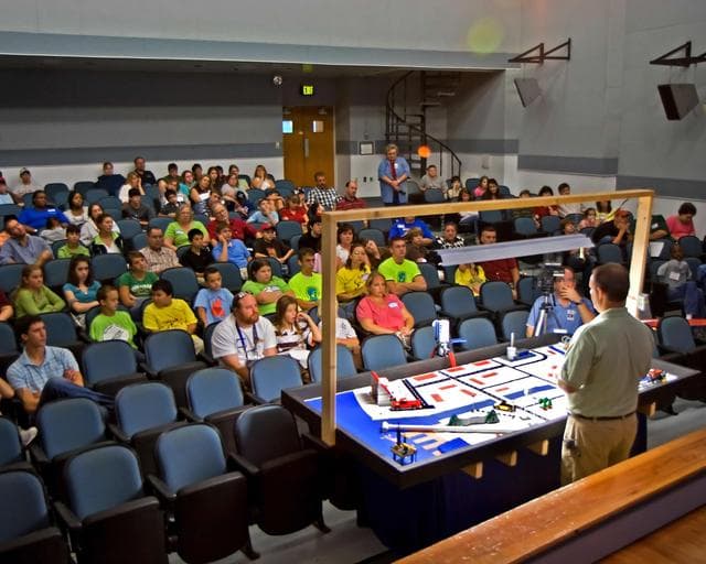 NASA image: FIRST LEGO League Kickoff