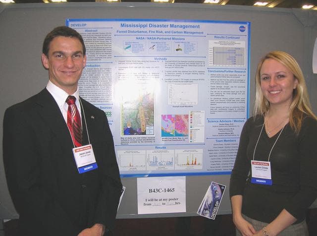 NASA image: Students with NASA's Stennis Space Center attend national conference