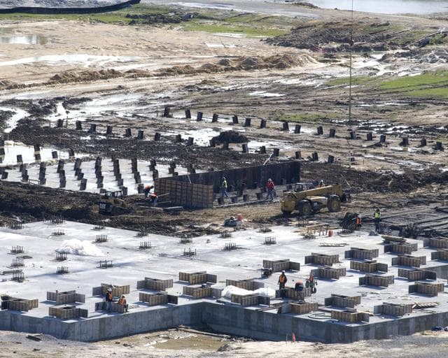 NASA image: A-3 Test Stand construction update