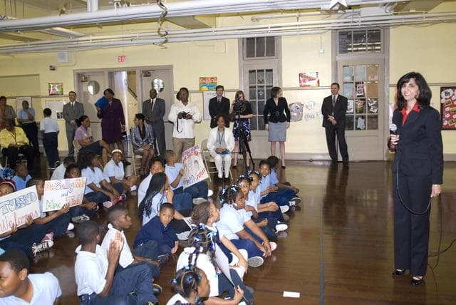 NASA image: Supriya Jindal school visit