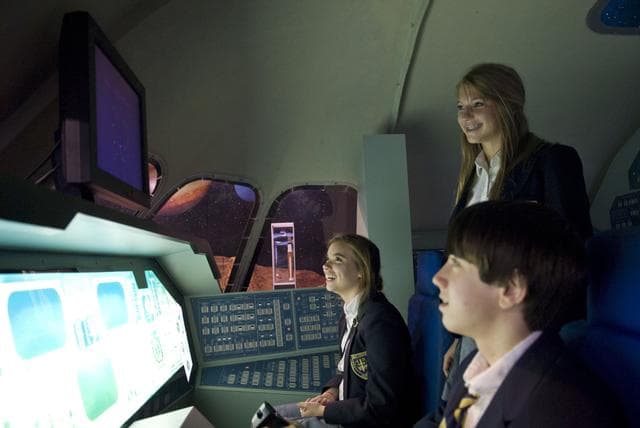 NASA image: Mobile Christian - shuttle flight