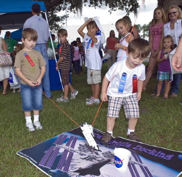 NASA image: Last Space Shuttle Test and Apollo 40th Anniversary celebration