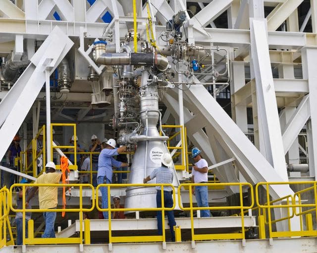 NASA image: AJ26 engine testing moves forward