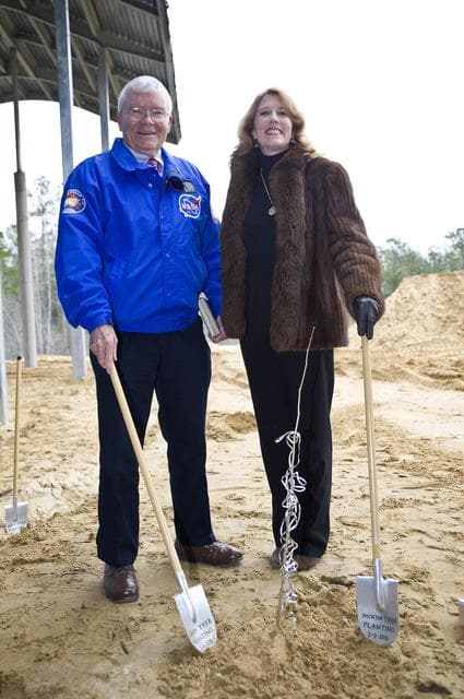 NASA image: Moon tree ceremony