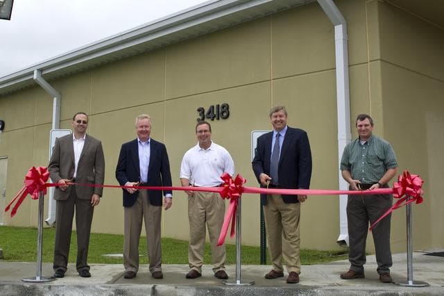 NASA image: Cryogenic ribbon-cutting