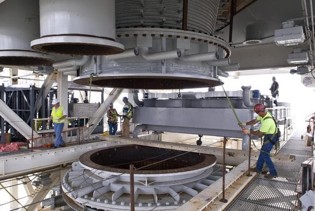 NASA image: A-3 Test Stand work continues