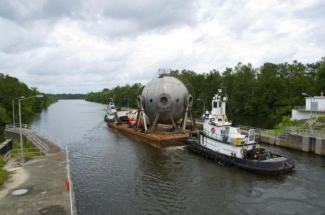 NASA image: Liquid hydrogen sphere project