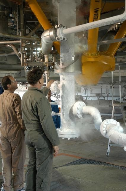 NASA image: A-1 Test Stand modifications