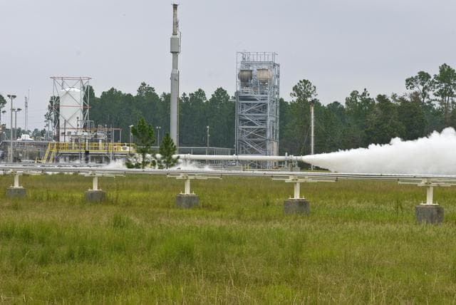 NASA image: CSG test