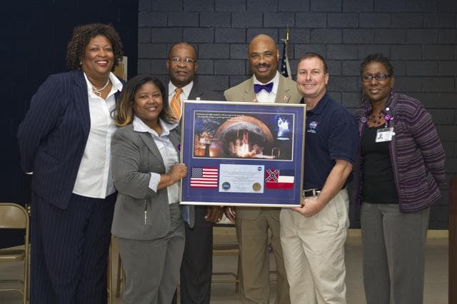 NASA image: School outreach event