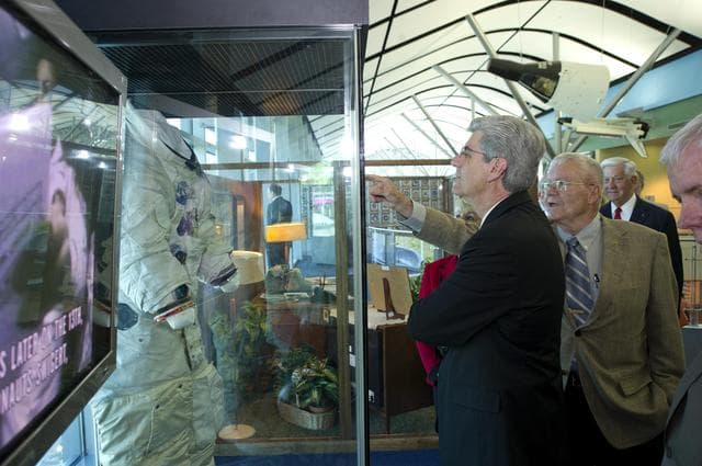 NASA image: INFINITY ribbon-cutting
