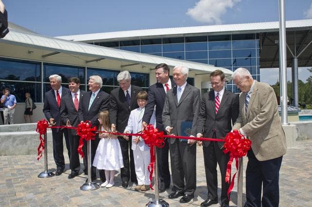 NASA image: INFINITY ribbon-cutting