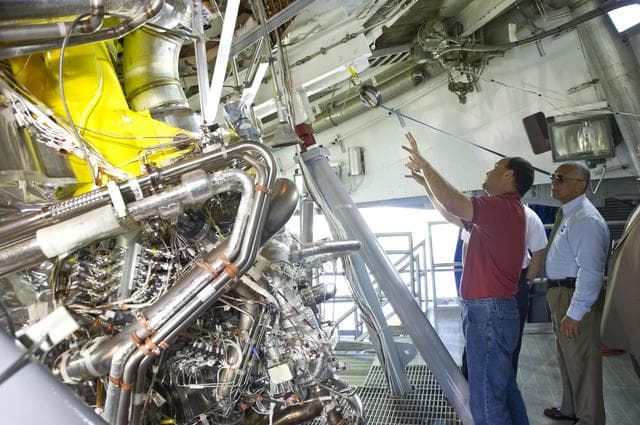 NASA image: J-2X engine