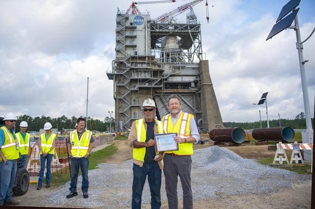 NASA image: NASA Stennis Leaders Recognize Employees for Working Safely
