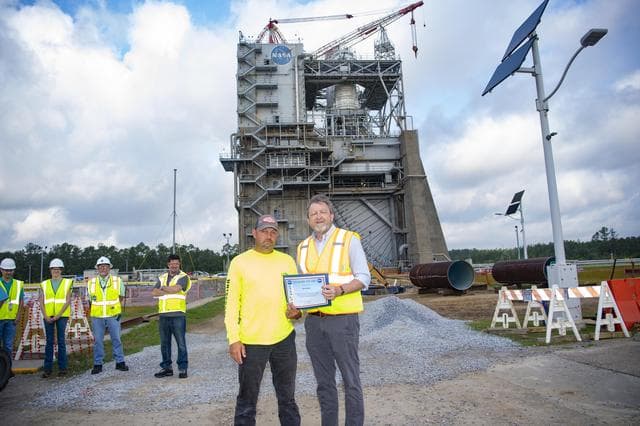 NASA image: NASA Stennis Leaders Recognize Employees for Working Safely