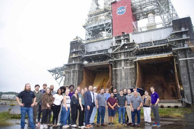 NASA image: LSU Engineering Students Visit NASA Stennis